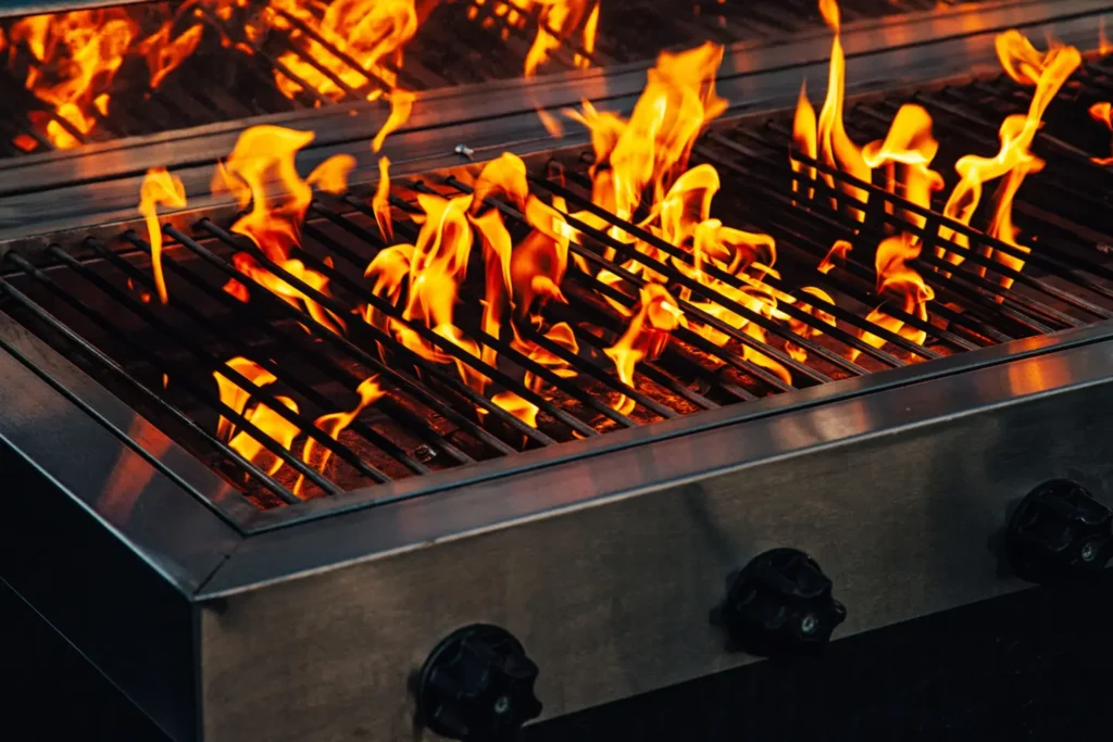 automatic fire grill