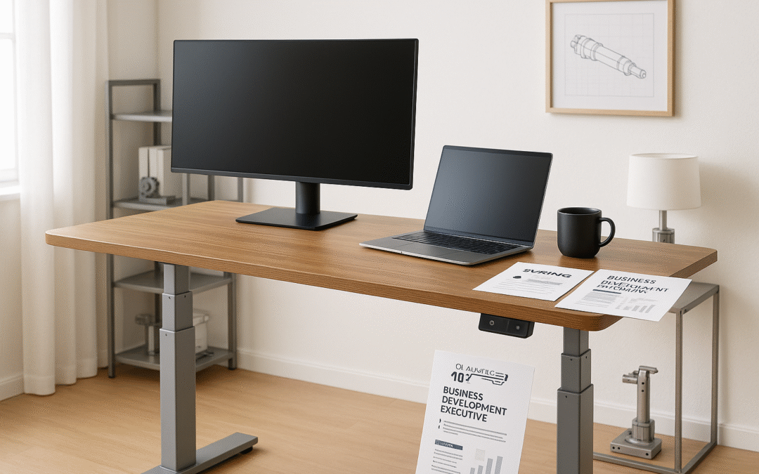 Adjustable Standing Desks using Electric Linear Actuator