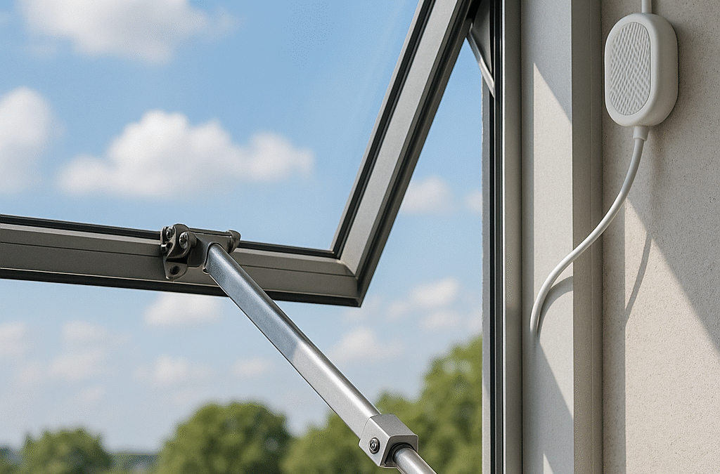 Linear Electric Actuators for Automated Louvers and Ventilation Systems