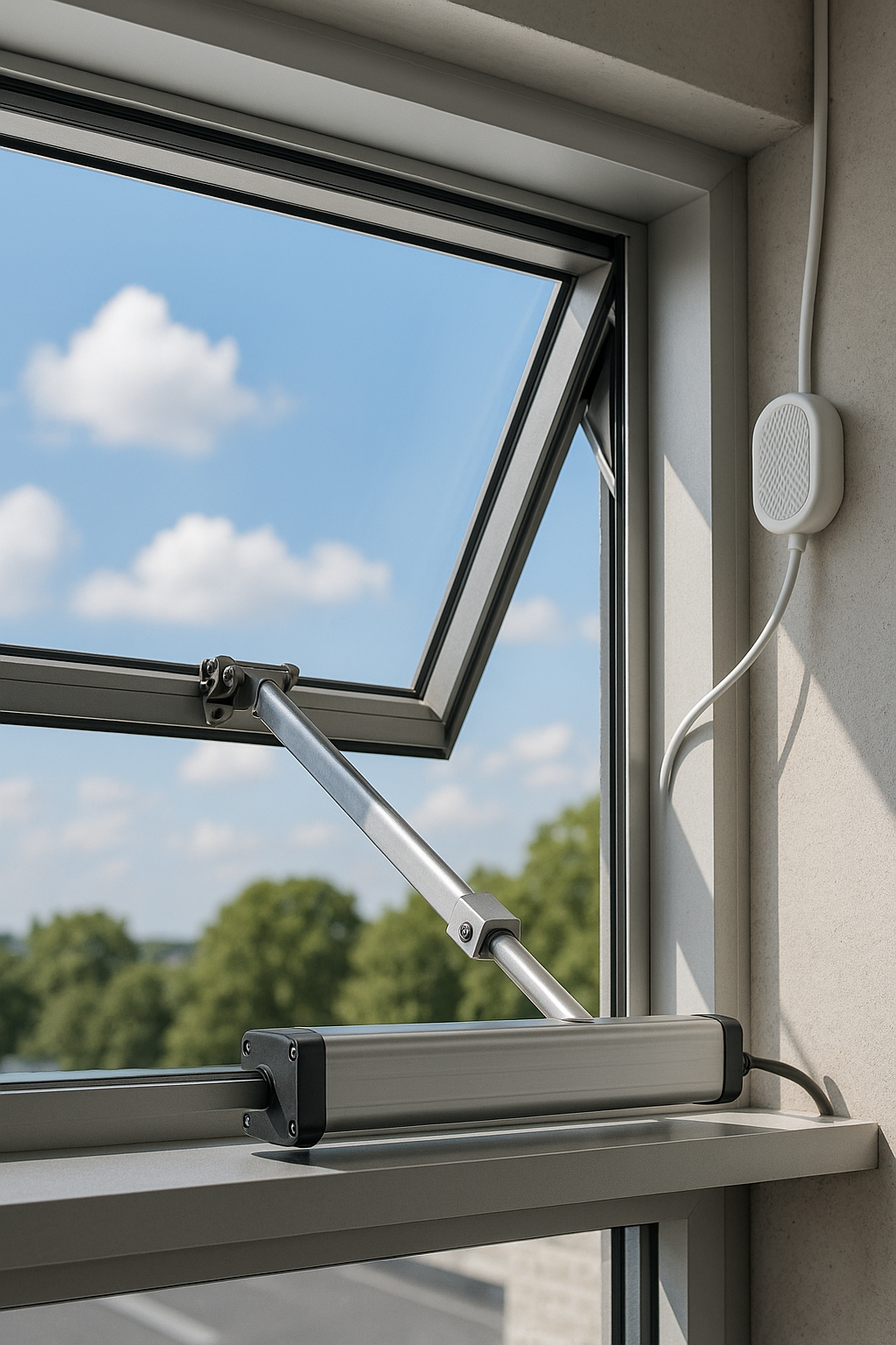 Linear Electric Actuators for Automated Louvers and Ventilation Systems