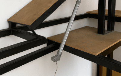 Staircase Door Open & Close Using Linear Actuator