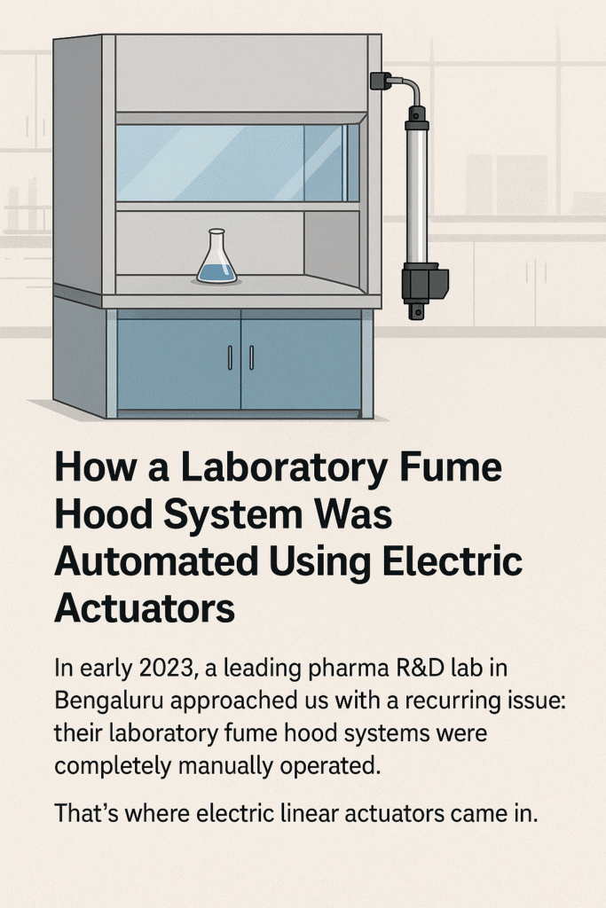Automating Laboratory Fume Hood System