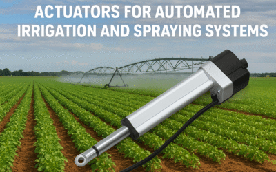 Actuators for Automated Irrigation and Spraying Systems