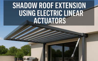 Shadow Roof Extension Using Electric Linear Actuators