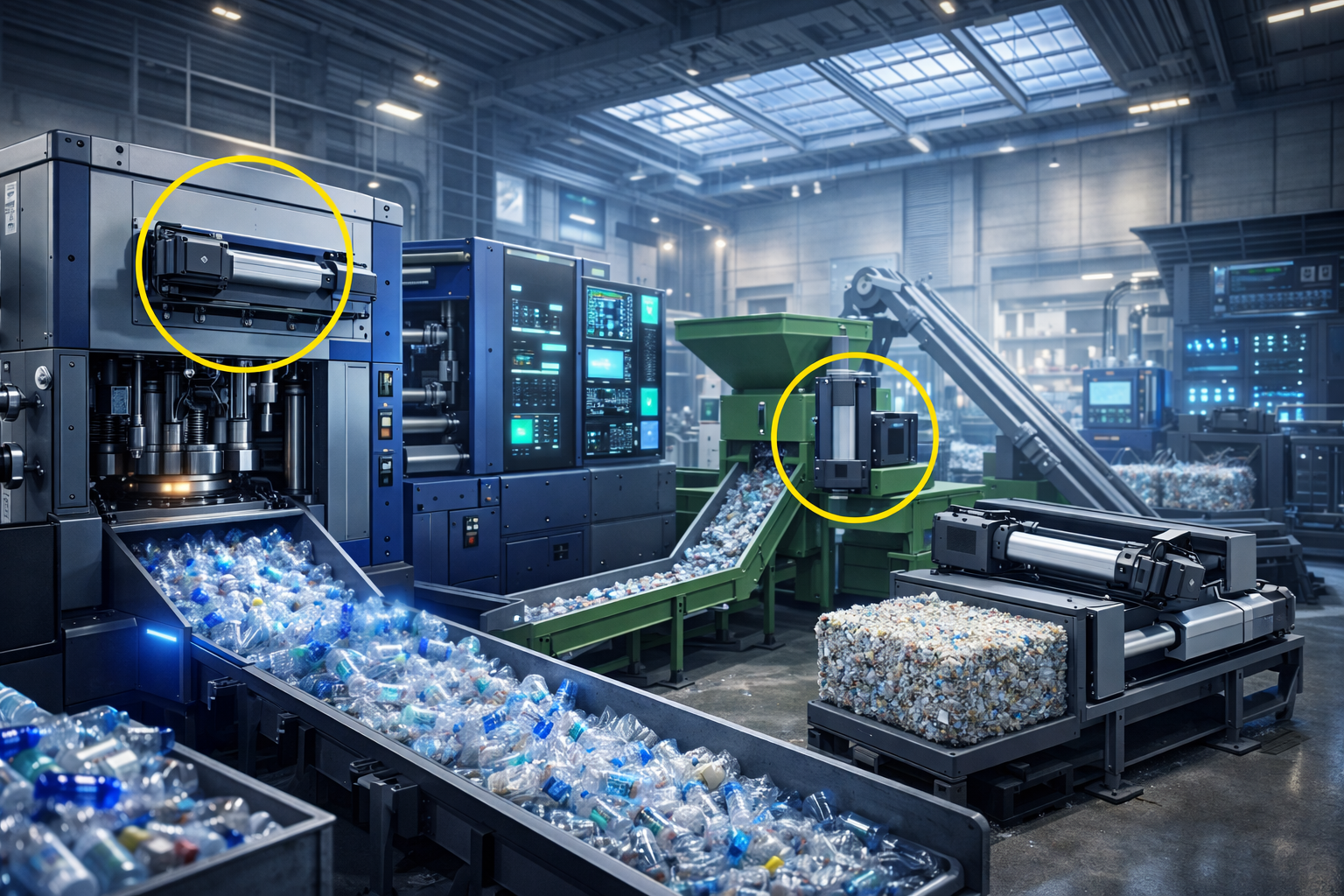 Where the Plastic Industry Uses an Innovative Electric Actuator