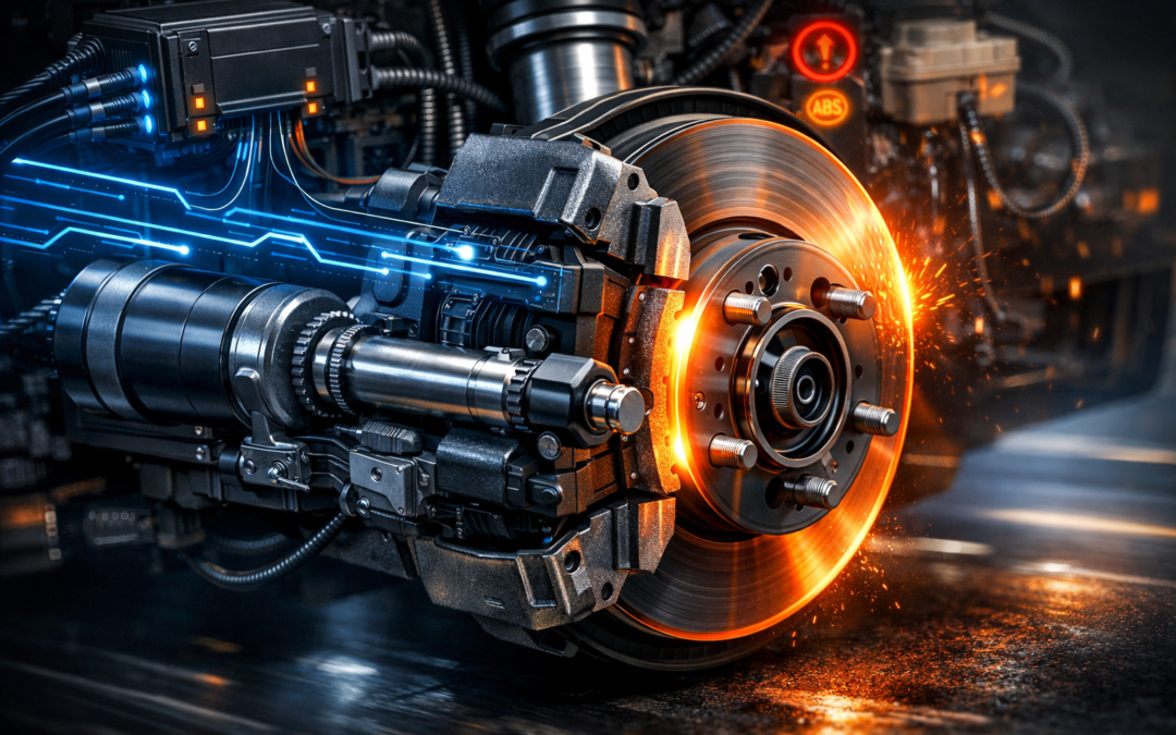 How a Vehicle Brake Is Stopped by using powerful Electric Actuator