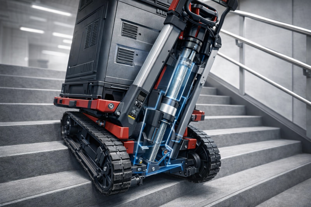 Climbing Dolly with Linear Actuator