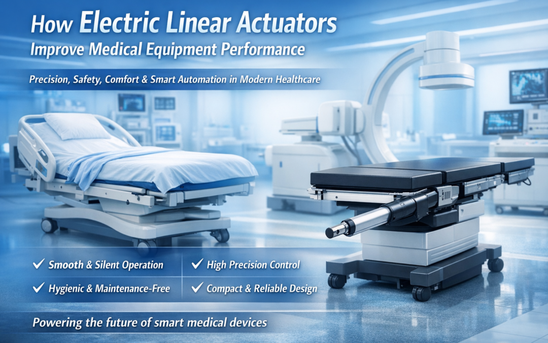 How Electric Linear Actuators Improve Medical Equipment Performance