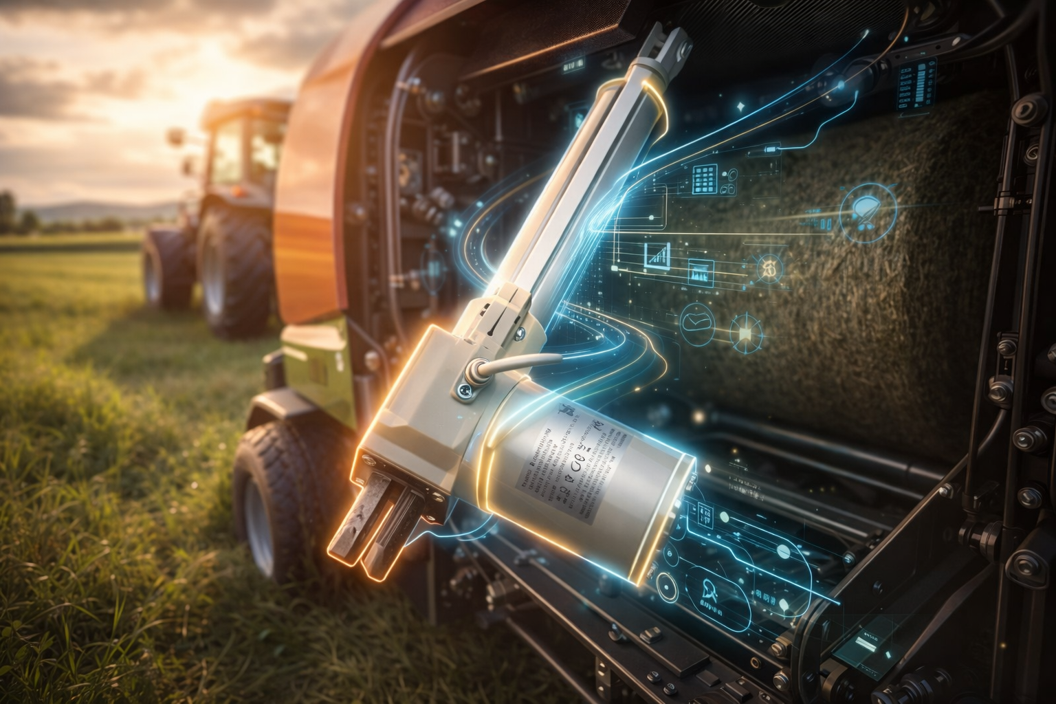 Which Balers Need Innovative Electric Actuator?