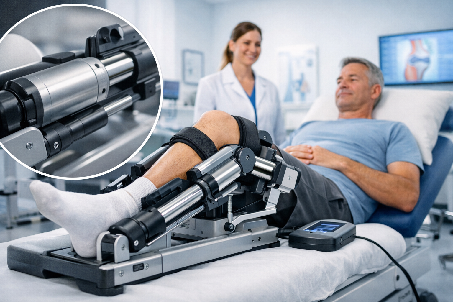 Why Orthopedic Therapy Machines Use Linear Actuator