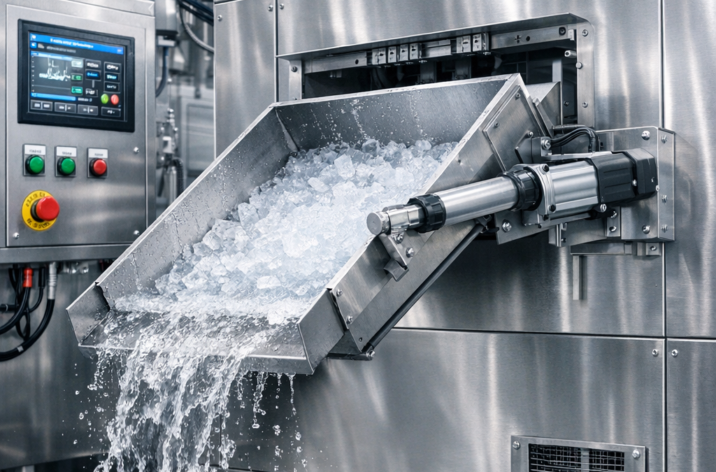Visit Kathir Sudhir for Ice Machine Flushing Tray with the Linear Actuator Technology