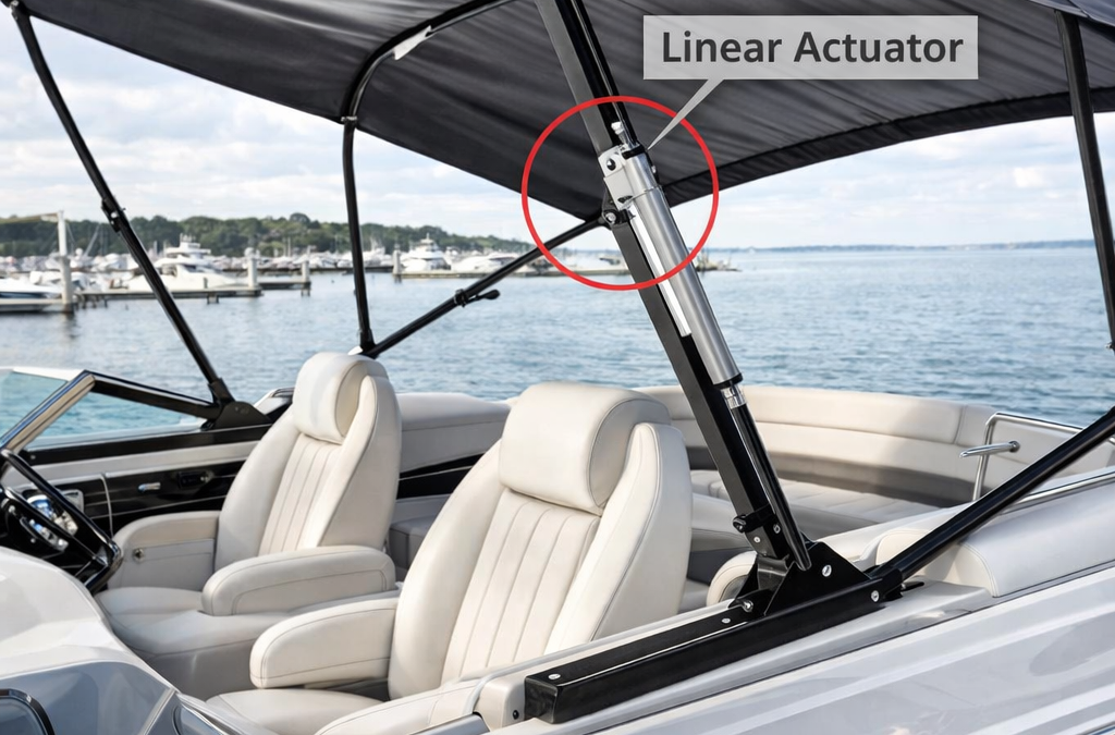 Marine Bimini Using the Linear Actuator Technology and Pricing