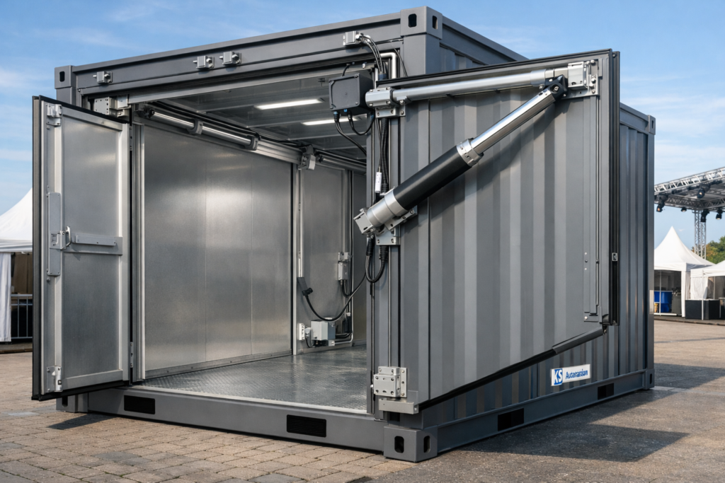 Best Linear Actuator technology for the Event Container Door Automation
