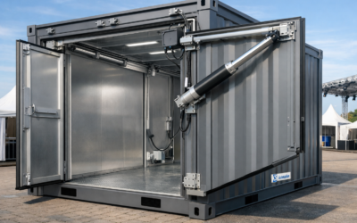 Best Linear Actuator technology for the Event Container Door Automation