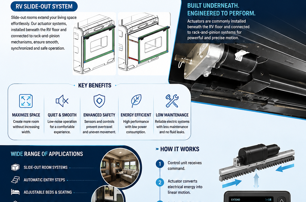 Actuator Control Systems in the Recreational Vehicle (RV) Industry
