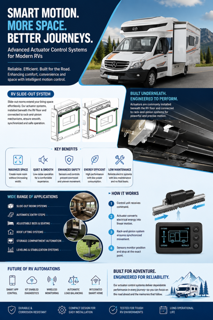 Actuator Control Systems in the Recreational Vehicle (RV) Industry