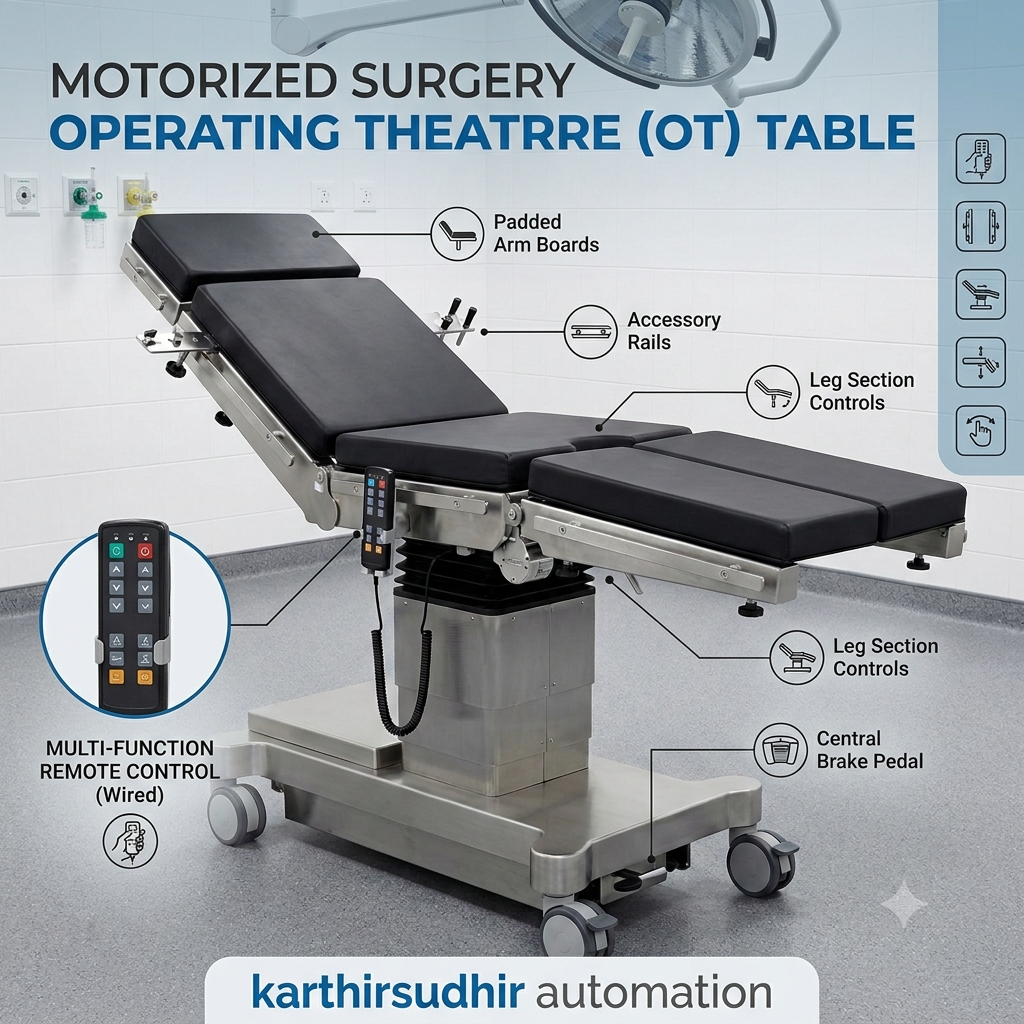 Motorized Surgery Operating Theatre (OT) Table
