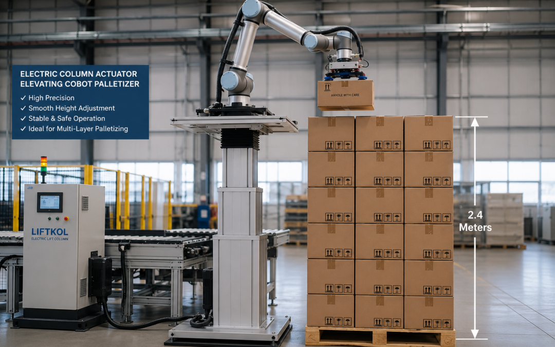 Column Actuator for Cobot Palletizer