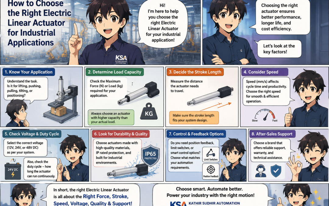 How to Choose the Right Electric Linear Actuator for Industrial Applications
