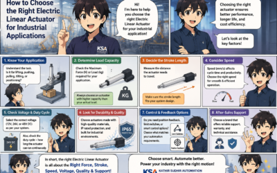 How to Choose the Right Electric Linear Actuator for Industrial Applications