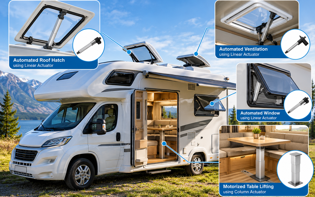 Camper Automation Solutions – Linear Actuators & Lifting Columns